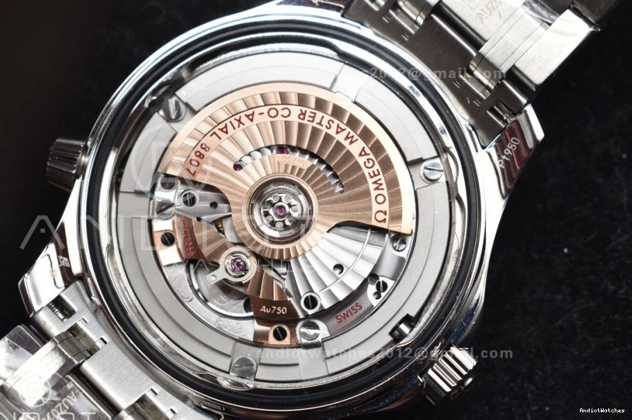 VSF SS Bright 1:1 Seamaster Best Edition 300M Gray Platinum on 1062 Bracelet 007 Dial A 0313